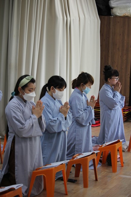 A light moment of the Vesak ceremony overseas